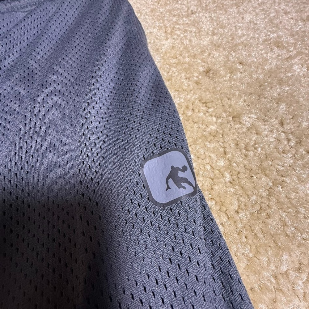 AND1 Jogger Pants Mens XL Gray Mesh Basketball Athletic Sweatpants Activewear‎ - Picture 3 of 9